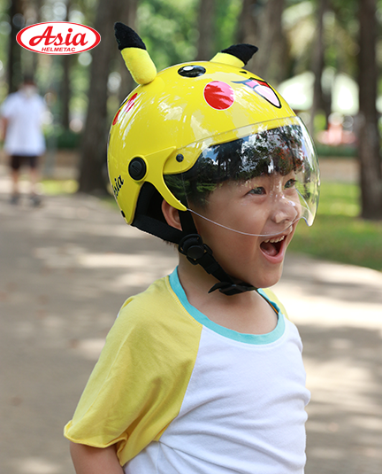 Tổng hợp các dòng nón bảo hiểm trẻ em Asia được yêu thích
