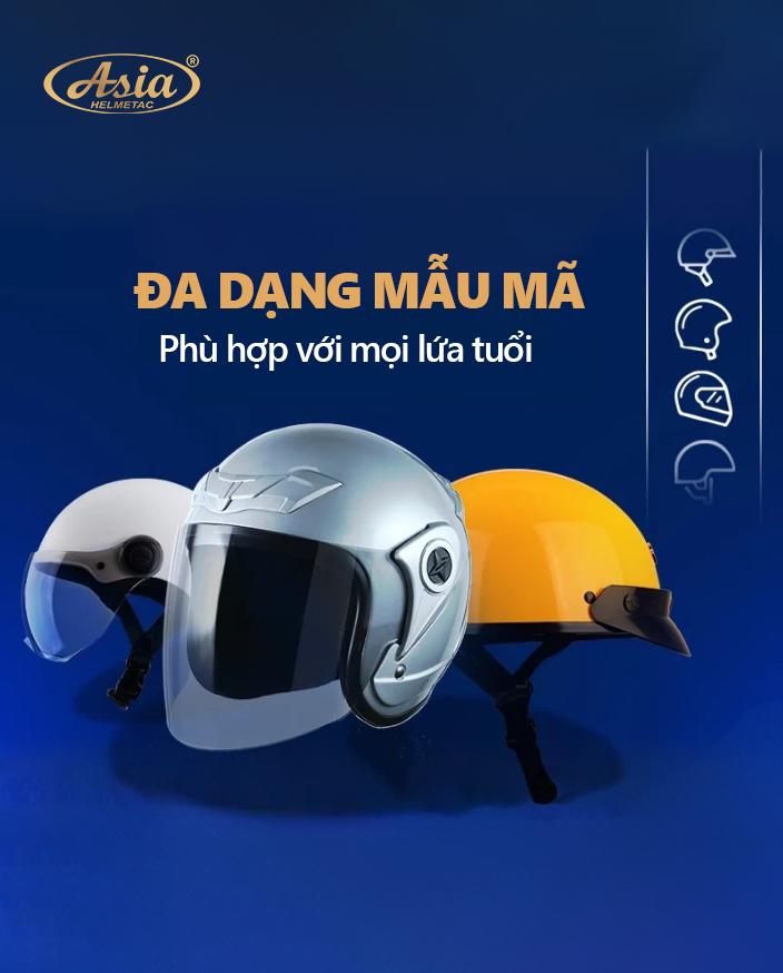 Mua nón bảo hiểm gần đây ở đâu uy tín nhất hiện nay