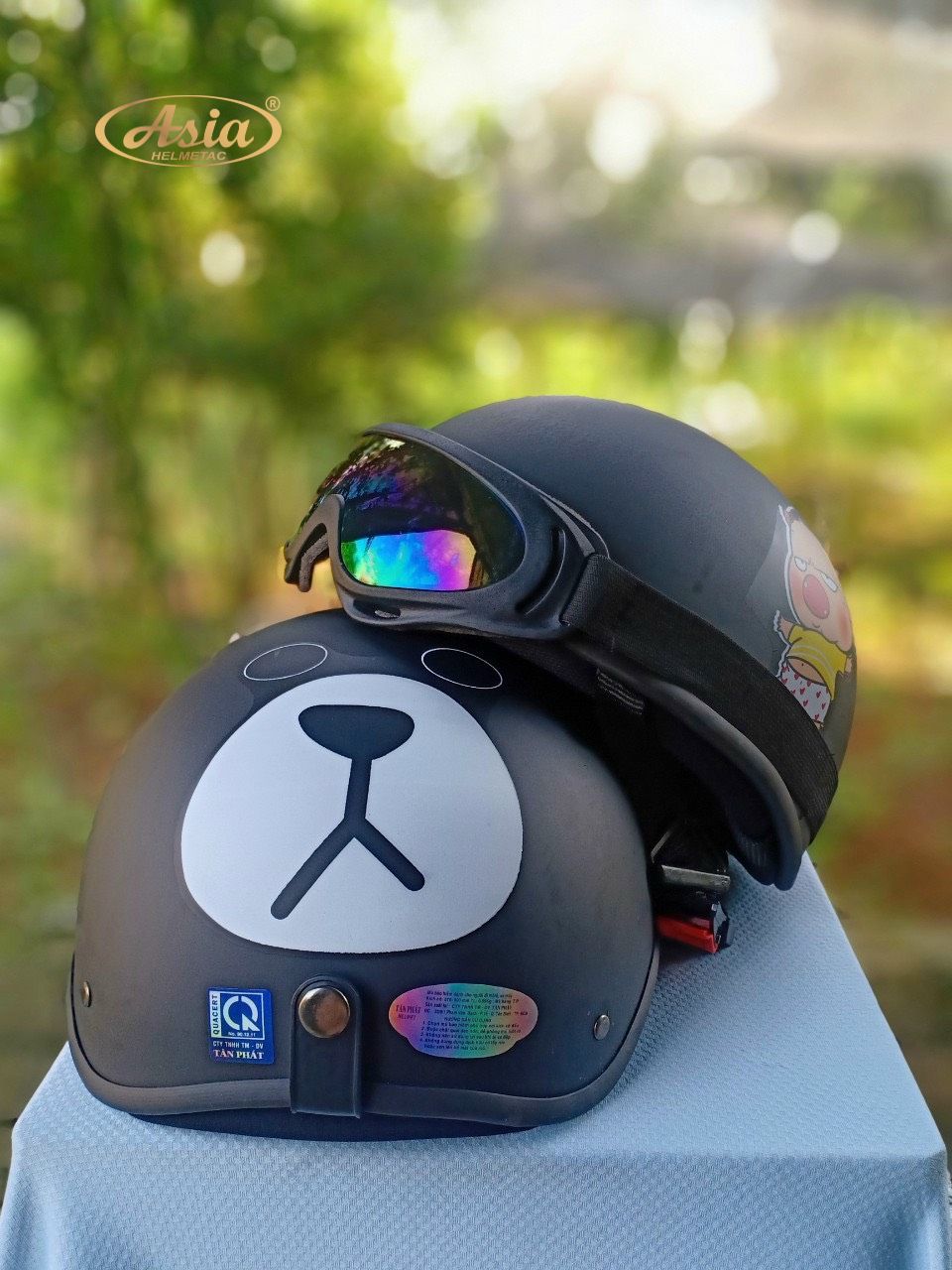 Mũ Bảo Hiểm Cute Cho Nam Nữ Đẹp, An Toàn Và Dễ Phối Đồ